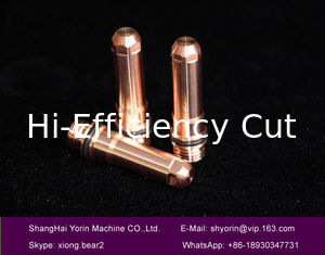 China long life electrode 220541 plasma consumable for HYPERTHERM HPR260XD bevel cutting supplier