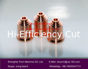 China 220797 Nozzle Plasma Consumables For Hypertherm Powermax65/85 supplier