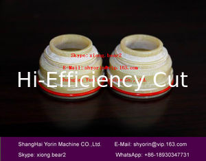 China .11.836.921.271 T522 Swirl Gas Nozzle For Kjellberg Plasma Parts supplier
