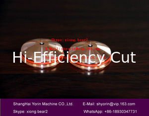 China .11.835.201.1551 Z4022 Swirl Gas Cap For Kjellberg Plasma Cutting Machine Consumables supplier