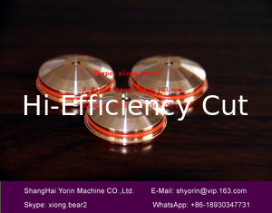 China .11.835.201.1591 Z4030 Swirl Gas Cap For Kjellberg Plasma Cutting Machine Consumables supplier