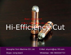 China 220668 Silver Electrode 200A Plasma Consumables For Hypertherm HPR260, HPR260XD supplier