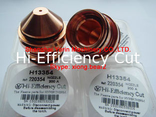 China 220354,220646 nozzle for HYPERTHERM HPR260/HPR260XD supplier