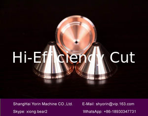 China 0558006141 Shield Cap Plasma Consumables For Esab PT-36 Plasma Cutting Machine supplier