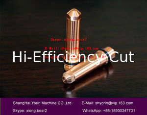 China 220649 Electrode For hypertherm plasma consumable HPR130XD Bevel Cutting supplier