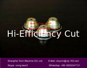 China 969-95-24340 Shield Cap 0.8 For Komatsu 30KW Plasma Cutting Machine Consumables supplier