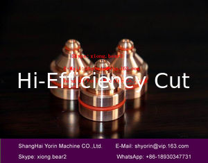 China .11.843.111.614 S2514X Nozzle For Kjellberg Plasma Cutting Machine Consumables supplier