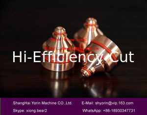 China .11.843.111.616 S2516X Nozzle For Kjellberg Plasma Cutting Machine Consumables supplier