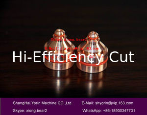 China .11.843.111.618 S2518X Nozzle For Kjellberg Plasma Cutting Machine Consumables supplier