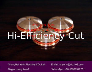 China .11.835.201.1571 Z4020 Swirl Gas Cap For Kjellberg Plasma Cutting Machine Consumables supplier