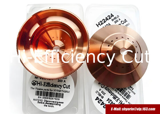 China 020424,020448,020566,020618 shield for HYPERTHERM MAX200/HYSpeed HT2000. supplier