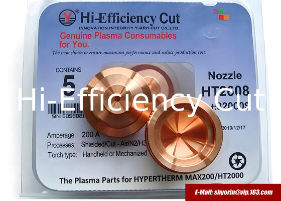 China 020608,120259,020611 nozzle for HYPERTHERM MAX200/HYSpeed HT2000 supplier
