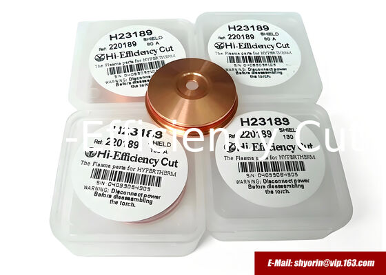 China 220183,220189,220555 shield for HYPERTHERM HPR130/HPR130XD. supplier