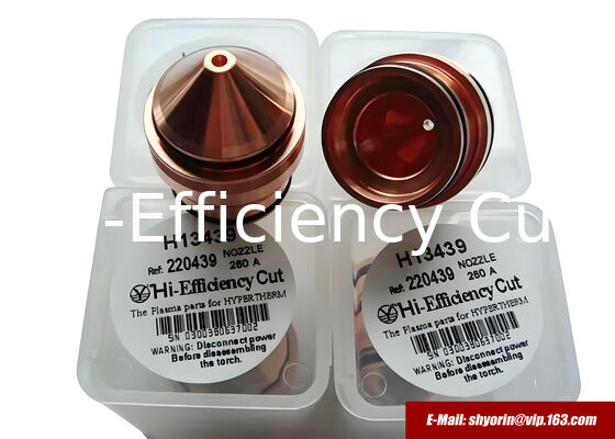 China 220439,220542 nozzle for HYPERTHERM HPR260/HPR260XD. supplier