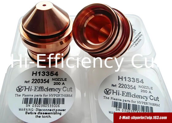 China 220354,220646 nozzle for HYPERTHERM HPR260/HPR260XD. supplier