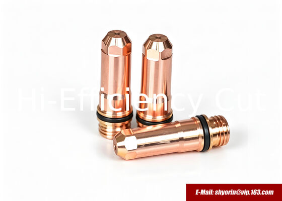 China hypertherm long life electrode 220435 plasma consumable for HPR260XD cutting machine. supplier
