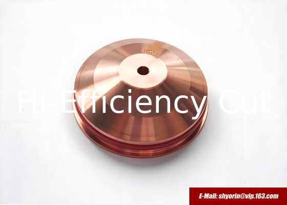 China Z4530,Z4535,Z4540,Z4545 swirl gas cap for Kjellberg. supplier