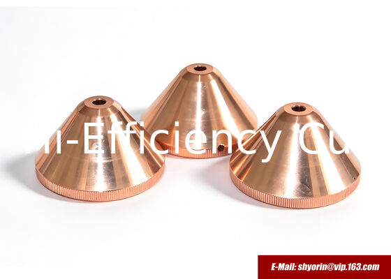 China .11.833.101.1550 V4330 Swirl Gas Cap For Kjellberg Plasma Consumables. supplier