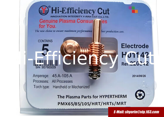 220842 electrode for HYPERTHERM Powermax105/85/65/45. supplier