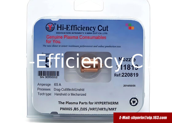 220990,220930,220991 nozzle for HYPERTHERM Powermax105. supplier